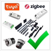 F3-pro Tuya Smart Central Control Panel ZigBee Wall Switch Home Automation Wireless Lighting Control System