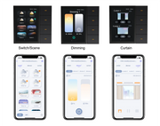 F3-pro Tuya Smart Central Control Panel ZigBee Wall Switch Home Automation Wireless Lighting Control System