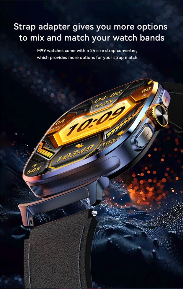 8GB+128GB RAM 5G/4G Android 9.0 Smart Watch 2.4 inch AMOLED 2100mah Battery 1000W Camera GPS WIFI Google APP Download Smartwatch