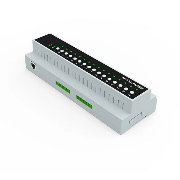 B27B SAAS Dry Node 16 CH Relay Switch Module Tuya Smart Wifi On/Off Control Weak Current Power Module