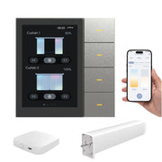 F3-pro Tuya Smart Central Control Panel ZigBee Wall Switch Home Automation Wireless Lighting Control System