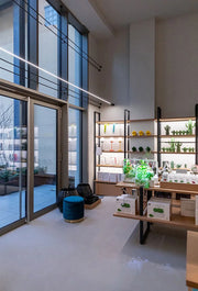 Modern Black White Linear Wall Lamp Skyline Wall Sconce Background LED Bar Strip Living Room Home Decor Lights Bathroom Fixture