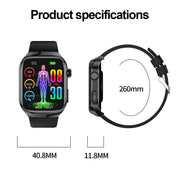 2025 New For Xiaomi Five organ examination Smart Watch Men ECG+PPG Uric Acid Blood Fat Bluetooth Call Sports Health Smartwatches