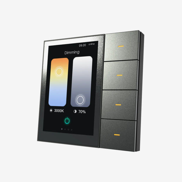 F3-pro Tuya Smart Central Control Panel ZigBee Wall Switch Home Automation Wireless Lighting Control System