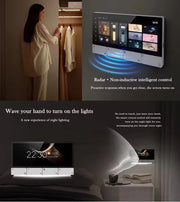 2025 Popular New type Tuya Smart Control Panel Zigbee Gateway With EU and UK For Smart Life Relay Music System Wall Amplifier