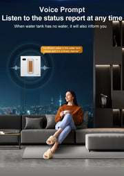 Window Vacuum Robot Cleaner ABIR WD8, Dual Ultrasonic Spray, AI intelligent Wipping, Updated Laser,Smart Home Glass Wall Washing