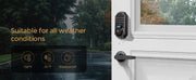 ARPHA Smart Lock D289L Set WiFi Video Smart Lock with Camera & Doorbell 5-in-1 Keyless Entry Fingerprint Door Lock Two-Way Audio