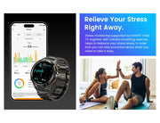 2024 KOSPET TANK T3 Smart Watch For Men 500mAh 60Days Battery IP69K 5ATM Waterproof AMOLED Bluetooth Call Military Men's Watches