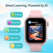 Wonlex KT37 GPS Smart Watch Kids AI Voice Assistant WiFi Location Tracker Video Call Heart Rate Monitoring Children Smart Watch