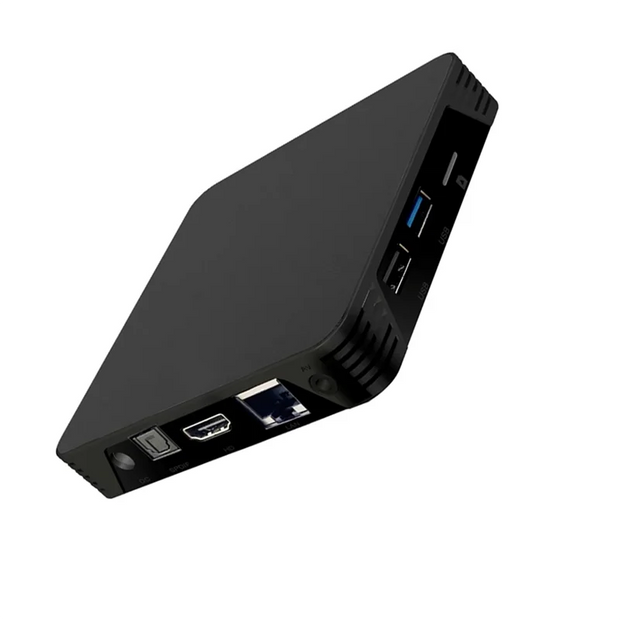 B08B-Smart Home Assistant Box 4G Plus 32G Quad-Core Cortex-A53 With USB 3.0/2.0 Ports, Black Gateway Supports Zigbee 2MQTT