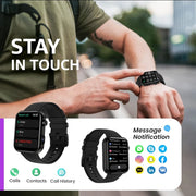 New Smart Watch Women Men Camera Take Photo Record Video Heart rate Sports Fitness Waterproof Bluetooth Call For Android iOS