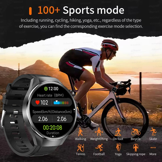 2025 New Sports Business Watch G5 PlUS Smart Watch Men 1.75"HD AMOLED Screen GPS track Heart Rate Compass Voice Call Smart Watch