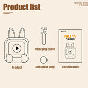 Mini Smart Weather Clock Desktop Display WIFI Bluetooth Speaker Night Light TV DIY Gaming Decor Smart Home Device