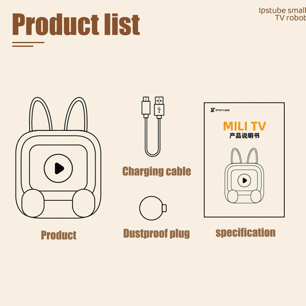 Mini Smart Weather Clock Desktop Display WIFI Bluetooth Speaker Night Light TV DIY Gaming Decor Smart Home Device