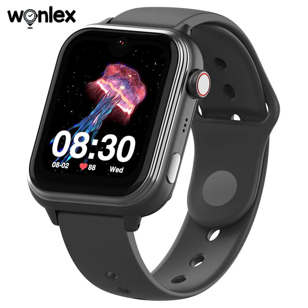 Wonlex KT37 GPS Smart Watch Kids AI Voice Assistant WiFi Location Tracker Video Call Heart Rate Monitoring Children Smart Watch
