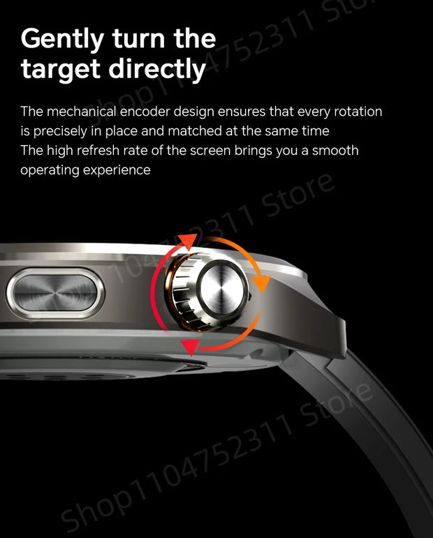 New Android 13.0 Dual System Smartwatch 4G Wifi GPS Smart Watch 210° Rotary Camera Heart rate Blood pressure Sim Card Gobal Call