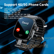 JC02 Pro 5G Smartwatch 2.29inch Amoled Curved Display S10 Ultra 3 Smart Watch With Rotary Camera GPS WIFI NFC Compass Video Call