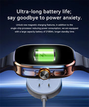 8GB+128GB RAM 5G/4G Android 9.0 Smart Watch 2.4 inch AMOLED 2100mah Battery 1000W Camera GPS WIFI Google APP Download Smartwatch