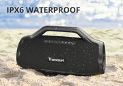 Tronsmart Bang Max Speaker Bluetooth Speaker with 130W, 3 Way Sound System, Sync Up 100+ Speakers, APP Control, Guitar/Mic Input