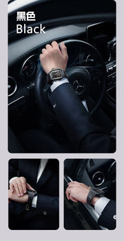 2024 Luxury Stainless Steel Watch Band for Apple Watch Series Ultra 49mm  Smart Watch Case with Stylish Strap