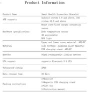 2208A Smart Bracelet Heart Rate Blood Pressure Monitor Pedometer Sport Fitness Tracker Men Women Electronic Bracelet