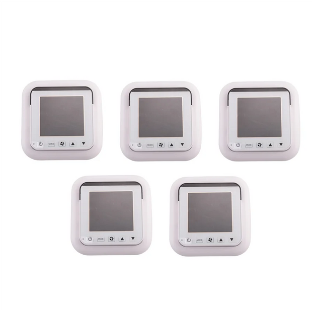 AFOURT-5X Tuya Smart Life Wifi Thermostat DC5V Air Conditioner Timer Temperature Humidity Sensor LCD Touch Screen Controller