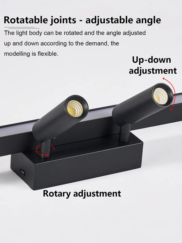 Modern LED Line Ceiling Lamp modern Living Room Dining Room Master Bedroom Study Fixture Gold Black Ceiling Lights Illumination