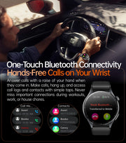 2025 New Health Analysis ECG+PPG Smart Watch Body Fat Uric Acid Blood Pressure Heart Rate Tracker NFC Smartwatch For Android IOS