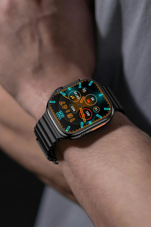 JC02 Pro 5G Smartwatch 2.29inch Amoled Curved Display S10 Ultra 3 Smart Watch With Rotary Camera GPS WIFI NFC Compass Video Call