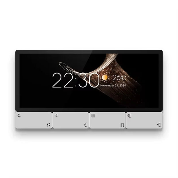 2025 Popular New type Tuya Smart Control Panel Zigbee Gateway With EU and UK For Smart Life Relay Music System Wall Amplifier