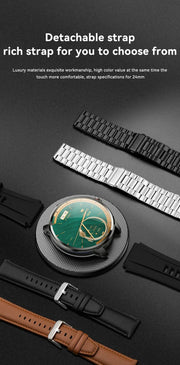 4G/5G Full Network Smart Watch 720*720 AMOLED Screen 900W Pixel Video Call 8GB+128GB RAM 2100 mAh WIFI GPS Google APP Smartwatch