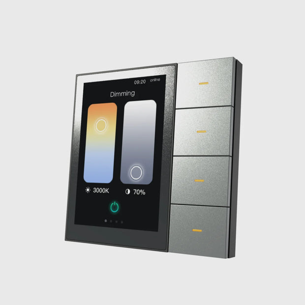 F3-pro Tuya Smart Central Control Panel ZigBee Wall Switch Home Automation Wireless Lighting Control System