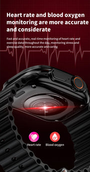 JC02 Pro 5G Smartwatch 2.29inch Amoled Curved Display S10 Ultra 3 Smart Watch With Rotary Camera GPS WIFI NFC Compass Video Call