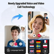 UYUXIO Real Time AI Language Translator Earphone 3 in 1 Translating Earbuds with 144 Languages Accents Headphone Ear Buds