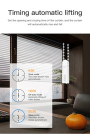 Tuya Smart Blind Motor Wifi Automatic Electric Roller Shutter Shadows App Control Lifting Curtain Opening Closing Driver