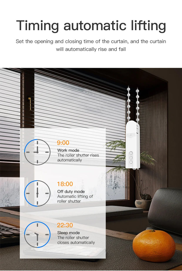 Tuya Smart Blind Motor Wifi Automatic Electric Roller Shutter Shadows App Control Lifting Curtain Opening Closing Driver