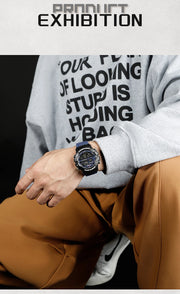 New NAVIFORCE Multi Functional Men's Watches Gas phase Digital Display Screen Silicone Strap Boy's Electronic Sports Male Clocks