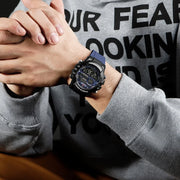 New NAVIFORCE Multi Functional Men's Watches Gas phase Digital Display Screen Silicone Strap Boy's Electronic Sports Male Clocks