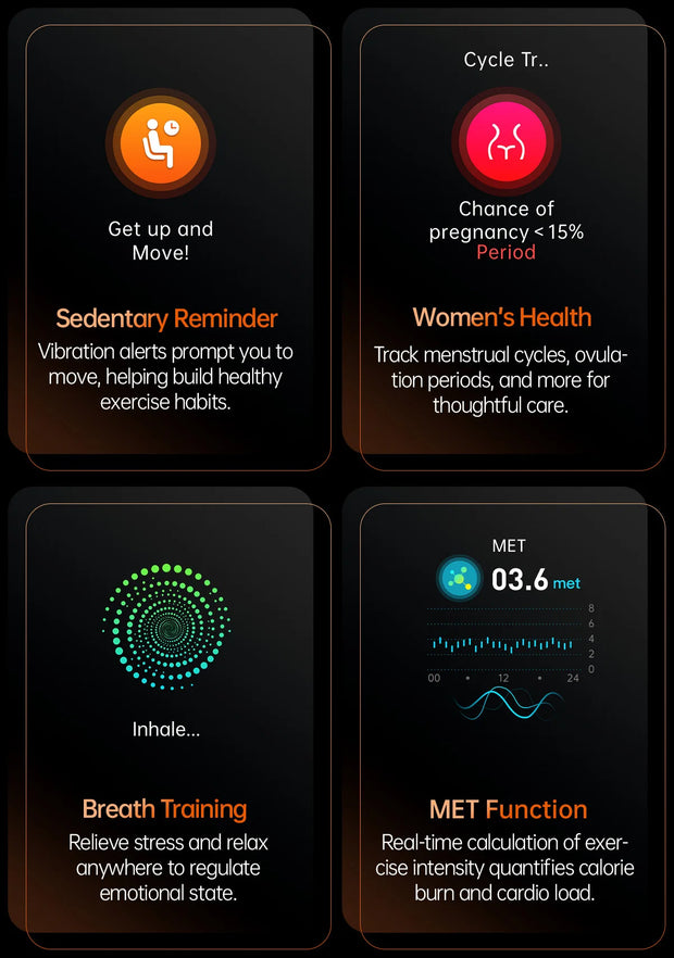 2025 New Health Analysis ECG+PPG Smart Watch Body Fat Uric Acid Blood Pressure Heart Rate Tracker NFC Smartwatch For Android IOS