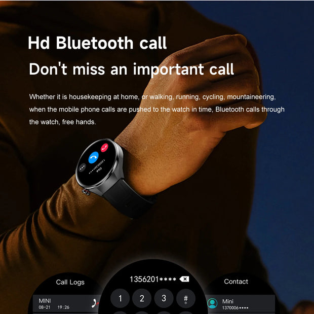 2025 New Sports Business Watch G5 PlUS Smart Watch Men 1.75"HD AMOLED Screen GPS track Heart Rate Compass Voice Call Smart Watch