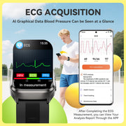 2025 For Huawei New High-end Laser Detection Airbag Smart Watch Men ECG+PPG Uric Acid Precise Blood Pressure Health Watches