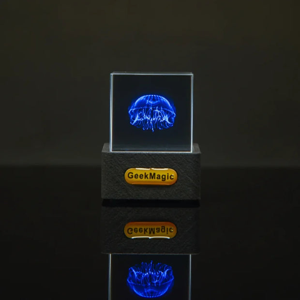 Mini Smart Weather Clock Desktop Display WIFI Bluetooth Speaker Night Light TV DIY Gaming Decor Smart Home Device