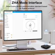 B08B-Smart Home Assistant Box 4G Plus 32G Quad-Core Cortex-A53 With USB 3.0/2.0 Ports, Black Gateway Supports Zigbee 2MQTT