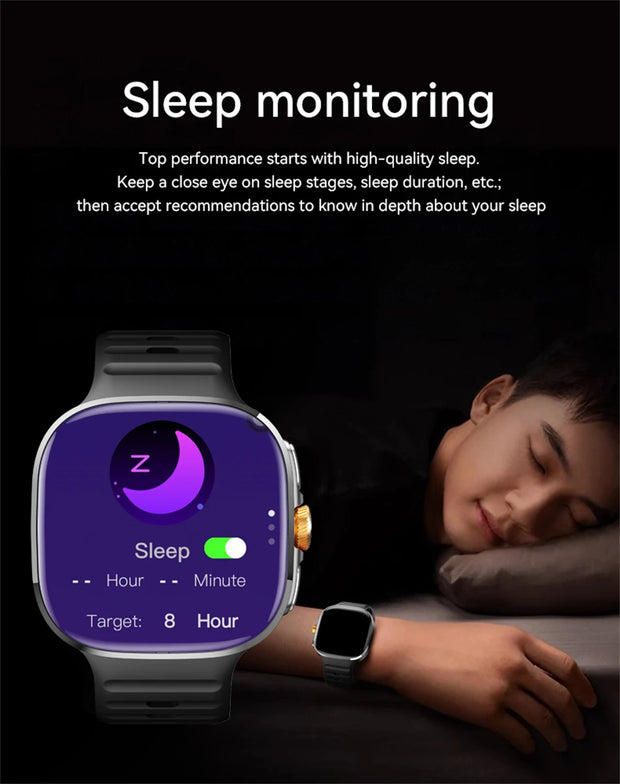 8GB+128GB RAM 5G/4G Android 9.0 Smart Watch 2.4 inch AMOLED 2100mah Battery 1000W Camera GPS WIFI Google APP Download Smartwatch