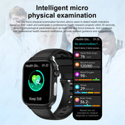 LIGE 2025 New ECG+PPG AI Healthy Diagnose Smart Watch Men Women Blood Lipid Uric Acid Female Menstrual Health Tracker Smartwatch