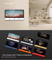 2025 Popular New type Tuya Smart Control Panel Zigbee Gateway With EU and UK For Smart Life Relay Music System Wall Amplifier