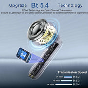 UYUXIO Real Time AI Language Translator Earphone 3 in 1 Translating Earbuds with 144 Languages Accents Headphone Ear Buds