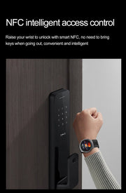 Airbag Smart Watch For huawei 2025 New health watch mens air Pump True Accurately Blood Pressure watches Uric Acid Blood Lipids