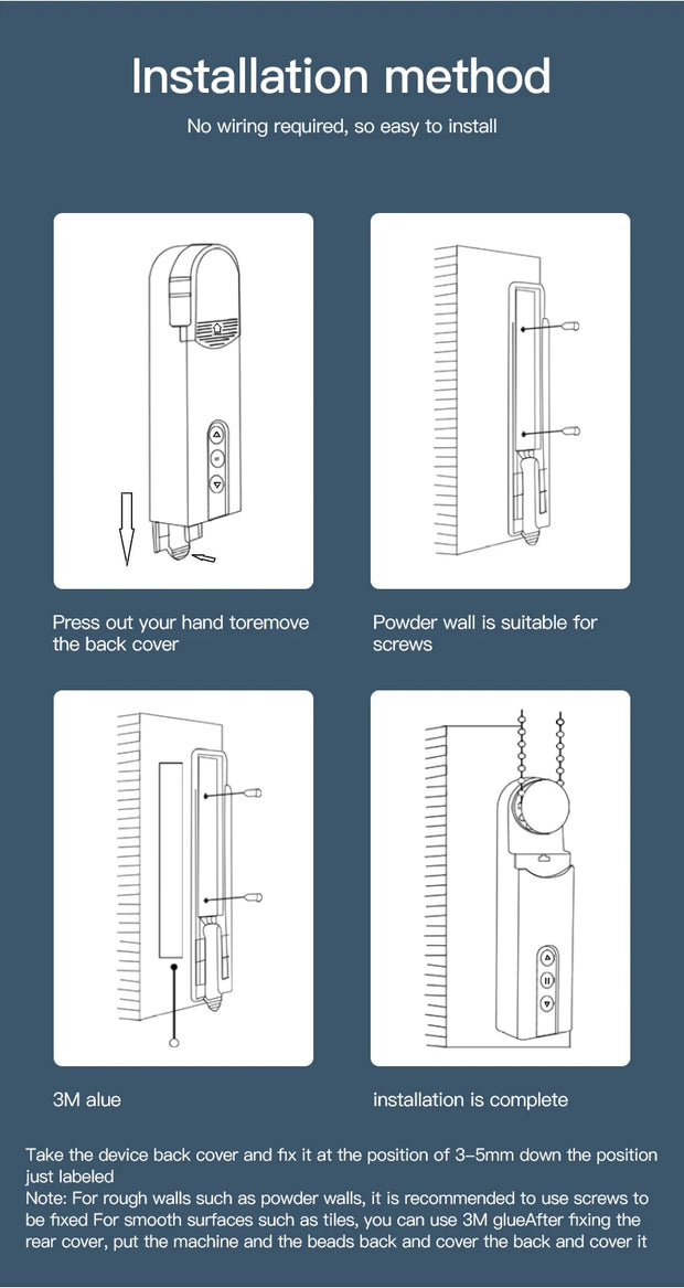 Tuya Smart Blind Motor Wifi Automatic Electric Roller Shutter Shadows App Control Lifting Curtain Opening Closing Driver