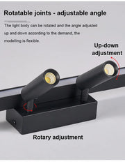 Modern LED Line Ceiling Lamp modern Living Room Dining Room Master Bedroom Study Fixture Gold Black Ceiling Lights Illumination